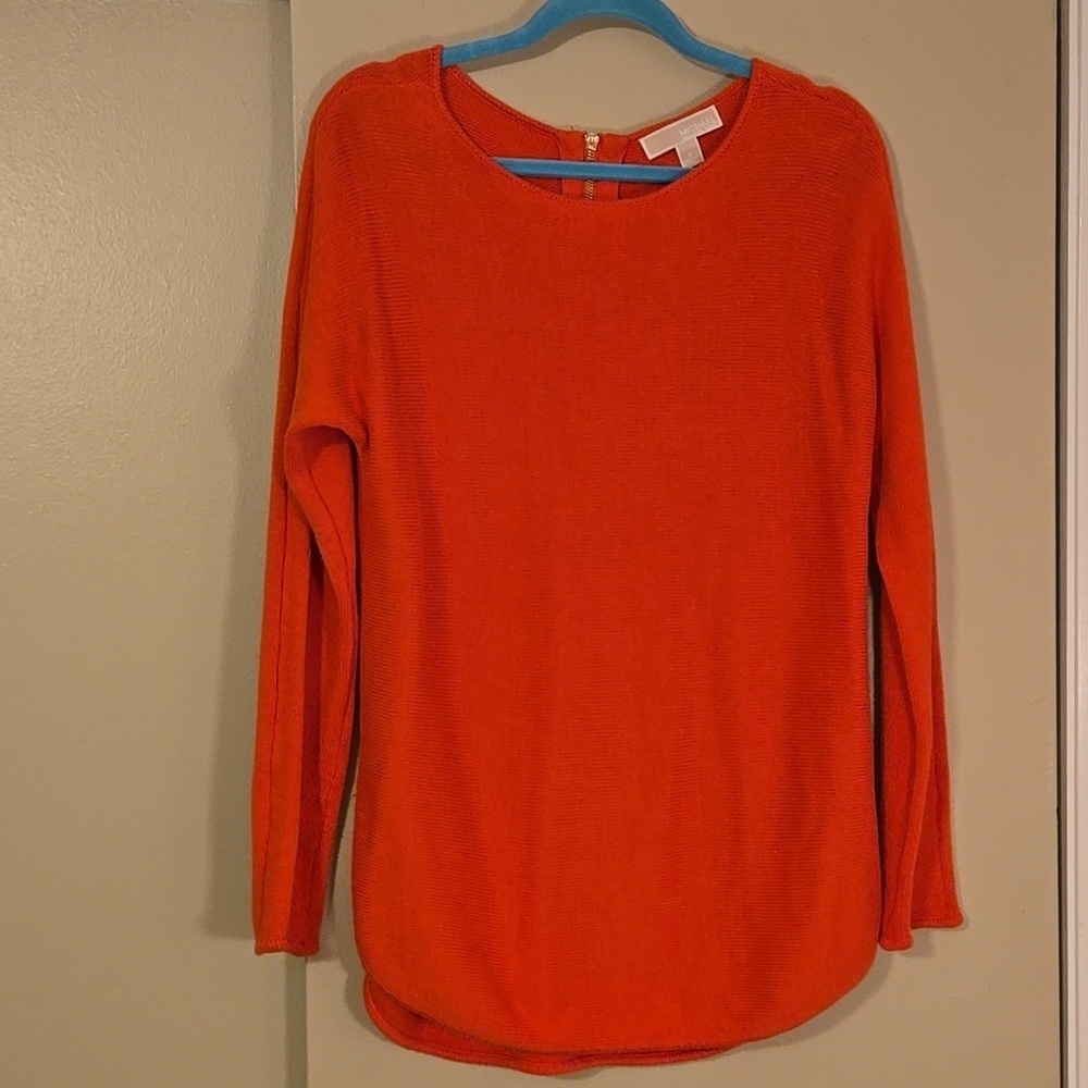 Michael for Michael Kors Coral Rose Women's Sweater Size Small